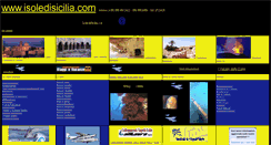 Desktop Screenshot of isoledisicilia.com